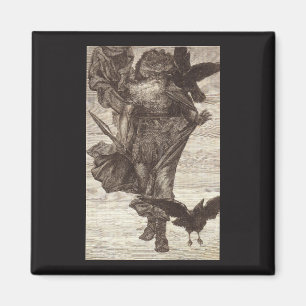 1871 Odin, Norse God of Wisdom Magnet