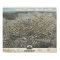 1873 Houston, TX Birds Eye View Panoramic Map