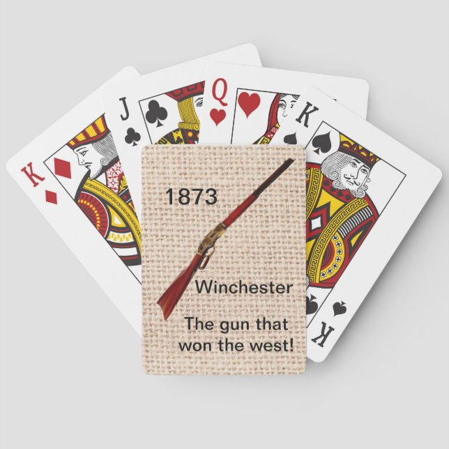 1873 Winchester Playing Cards (Back)