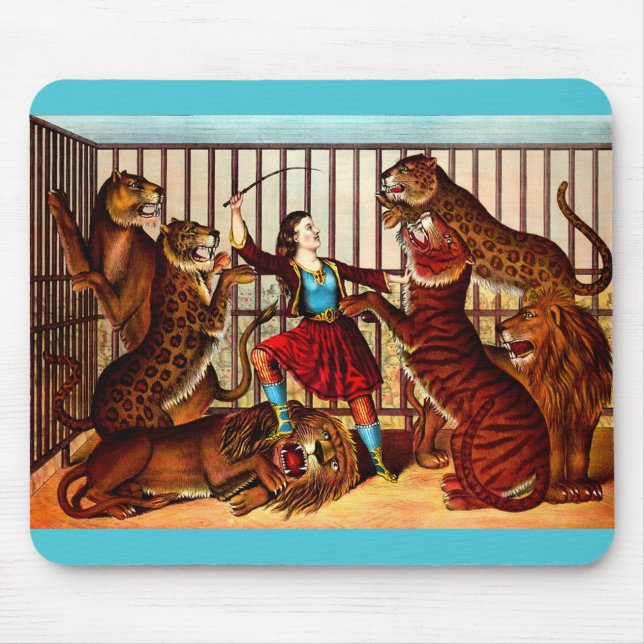 1874 The Lion Queen Mouse Pad (Front)