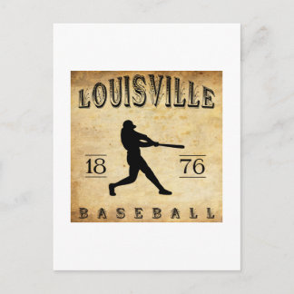 1876 Louisville Kentucky Baseball Postcard