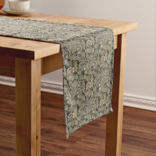 1876 Vintage William Morris Anemone Short Table Runner