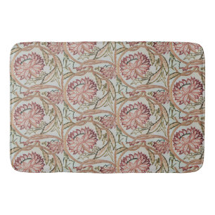 1878 Vintage William Morris Flowerpot Bath Mat