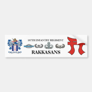 187th bumper sticker