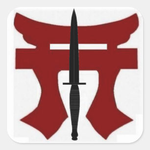 187th Infantry Rakkasan Torri with Dagger Stickers