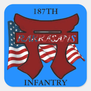 187TH INFANTRY RAKKASANS STICKERS