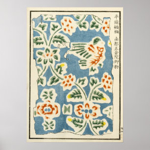 1880 Stoddard Chinese Ornament Pattern Poster