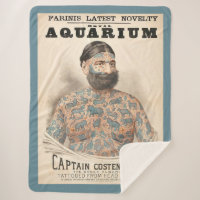 1880s Captain Costentenus tattooed man