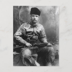 1885 Theodore Roosevelt Postcard