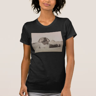 1887 Great Sphinx of Giza Necropolis in Egypt T-Shirt
