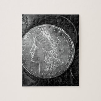 1887 Liberty Silver Dollar Jigsaw Puzzle