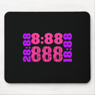 1888..888 Angel Numbers 888 Mouse Pad