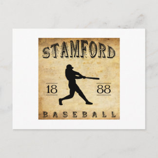 1888 Stamford Connecticut Baseball Postcard