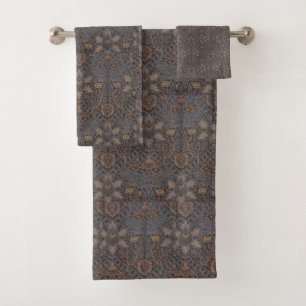 1888 Vintage William Morris Ispahan Bath Towel Set