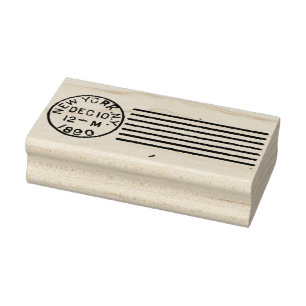 1890 New York City Postal Cancel Rubber Stamp