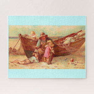 1890 When I Was a Lad - Will and Frances Brundage Jigsaw Puzzle
