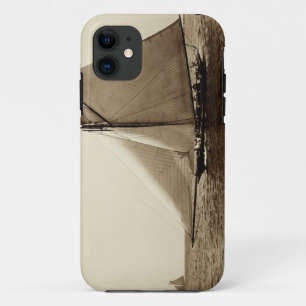 1891 American Yacht at Sea Case-Mate iPhone Case