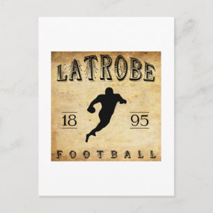 1895 Latrobe Pennsylvania Football Postcard