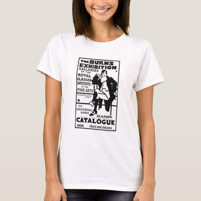 "1896 Burns Exhibition" T-Shirt (Front)