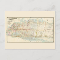1896 Map of Western and Central Long Island