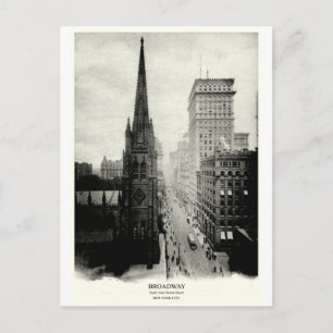 1898 Broadway New York City Postcard