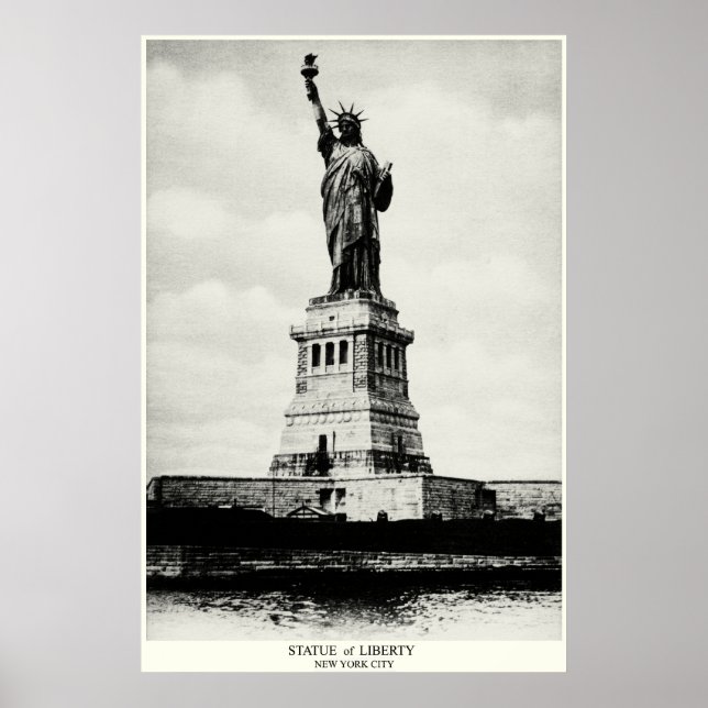 1898 Statue of Liberty Poster (Front)