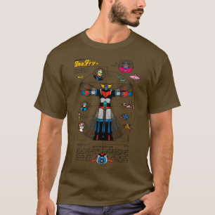 189b Grendizer DaVinci Colour T-Shirt