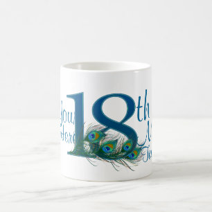 # 18 - 18th Wedding Anniversary or 18th Birthday Coffee Mug