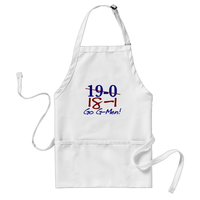 18-1 Go G-Men Standard Apron (Front)