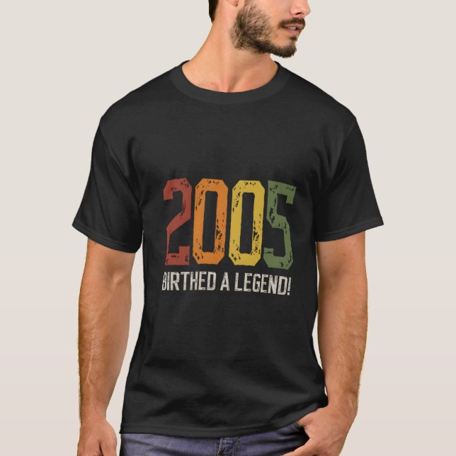 18 2005 18Th Decoration T-Shirt (Front)