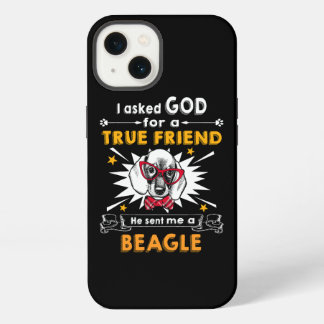 18 Asked God True Friend A Beagle iPhone 13 Case