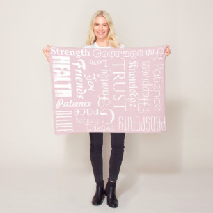 18 Extraordinary Life Wishes Blanket, fleece Blanket