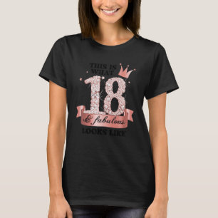 18 & Fabulous I Rose And White Party Group Candid T-Shirt