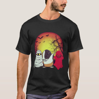 18 Guinea Pig Halloween Pumpkin T-Shirt
