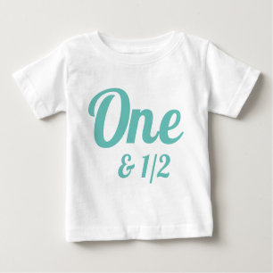 18 Month One and a Half Birthday Baby T-Shirt