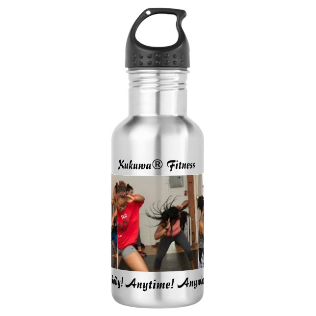 18 oz Water Bottle - All Colours (Front)