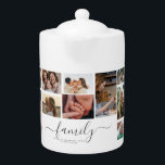 18 Photo Collage Cute Family Love Memory<br><div class="desc">Introducing our modern and chic personalised photo collage product! This stylish item allows you to create a unique and one-of-a-kind collage featuring your own personal photos. Simply choose your favourite Instagram snaps or photography, and add them to our pre-designed photo collage template. Our template features a beautiful typography elegant script...</div>