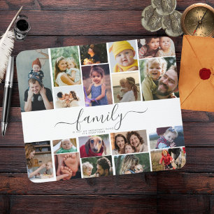 18 Photo Collage Cute Family Love Memory Mouse Pad