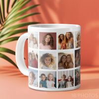 18 Photo Collage Grid - Family and Friend Gallery