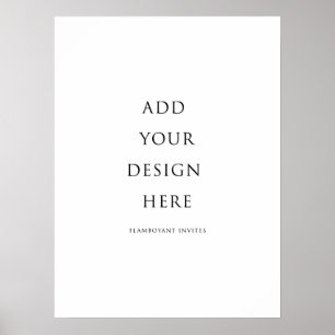 18"x24" (45x61cm) Signage/ Poster