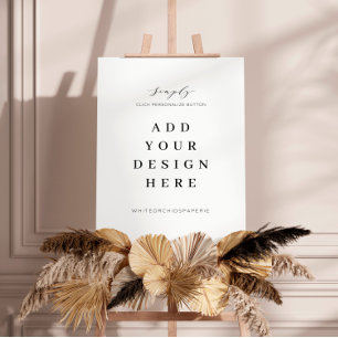 18"x24" Wedding Sign Printing