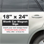18" x 24" Design Your Own Car Magnet