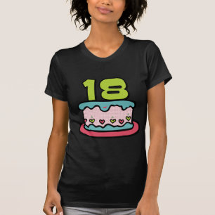 18 Year Old Birthday Cake T-Shirt