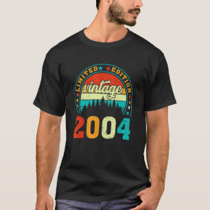 18 Year Old   Vintage 2004   18th Birthday T-Shirt