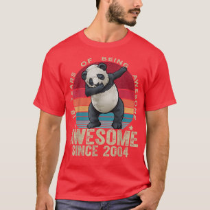 18 Years Old Dabbing Panda 18th Birthday Kids Unic T-Shirt