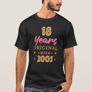 18 years original since 2005 18th birthday Premium T-Shirt