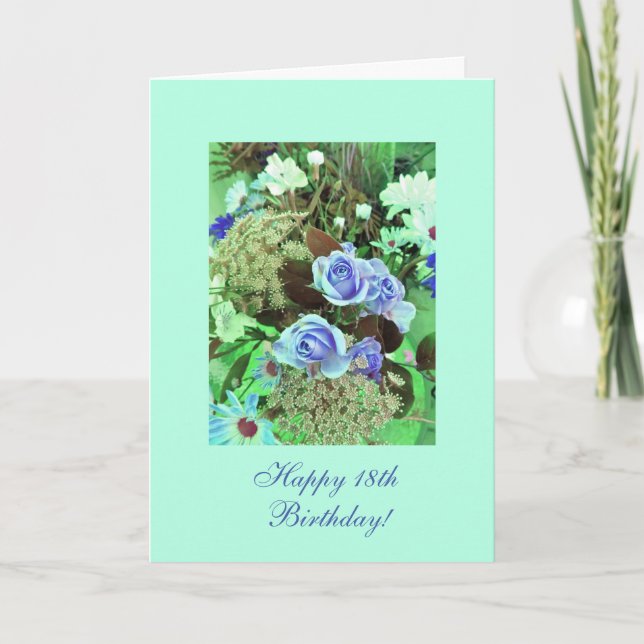 18th (age) birthday card (Front)