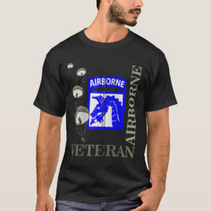 18th Airborne Corps Veteran Paratrooper Veterans D T-Shirt