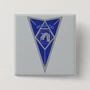 18th Airborne Recondo - Fort Bragg - Infantry Blue 15 Cm Square Badge