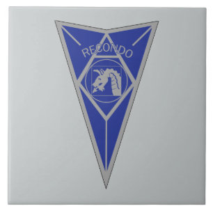 18th Airborne Recondo - Fort Bragg - Infantry Blue Tile